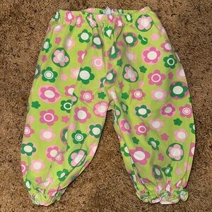 Patsy Aiken Chez Ami Retro Floral Pants Size 2 Girls – 100% Cotton